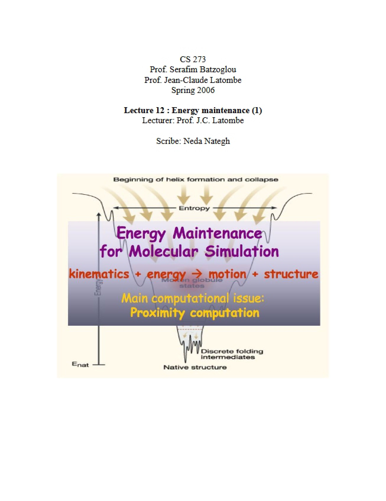 Introduction to Energy Maintenance