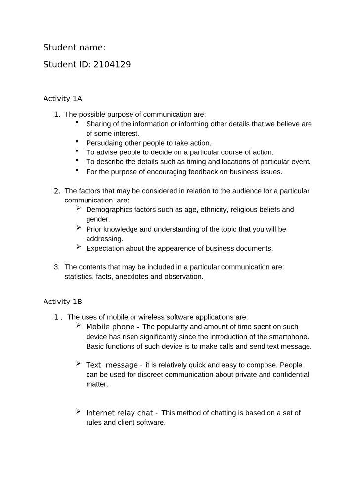 Communication Sharing, Persuading, and Digital Communications - Purpose and Factors
