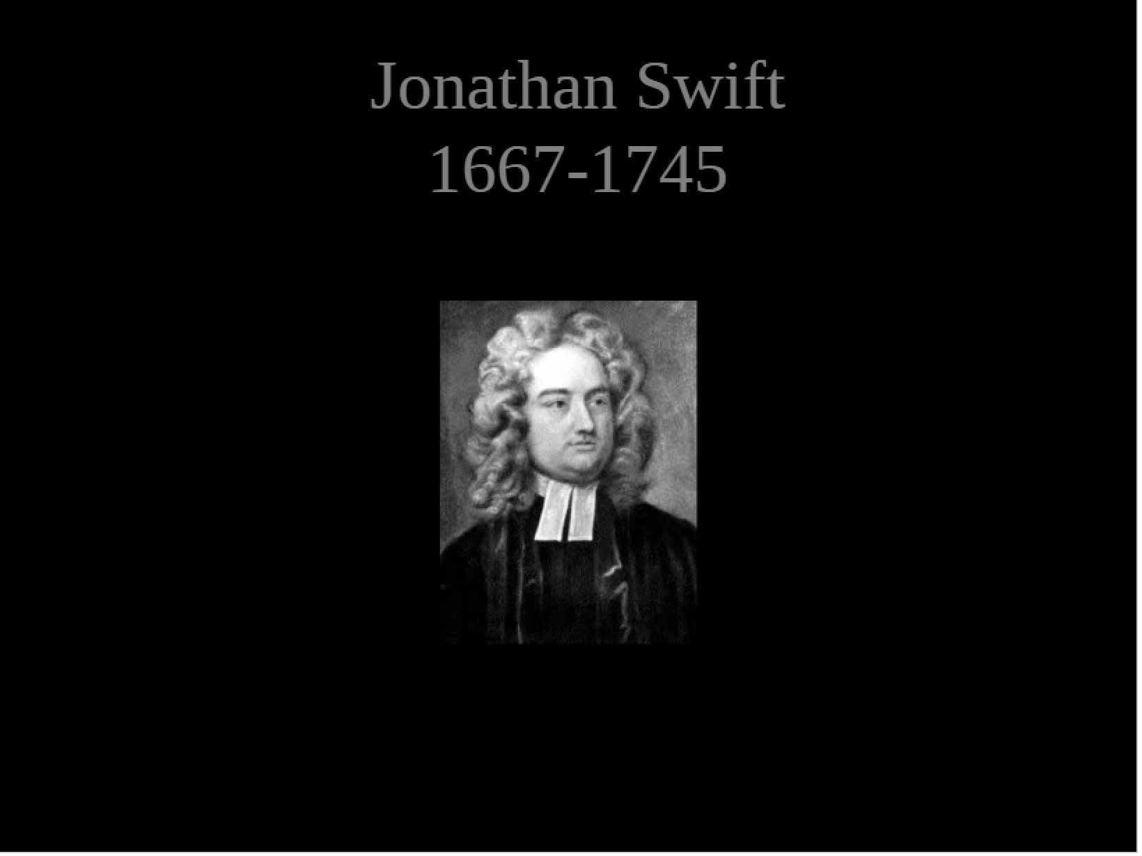 Works of Jonathan Swift