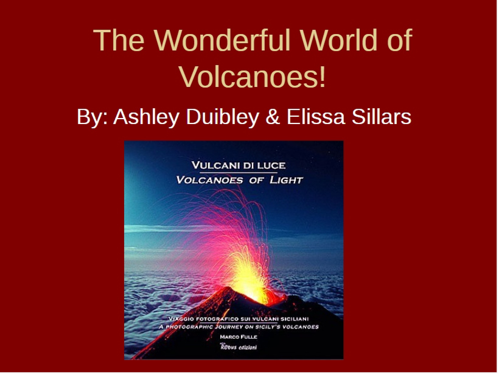 Carbon Monoxide and Volcanoes