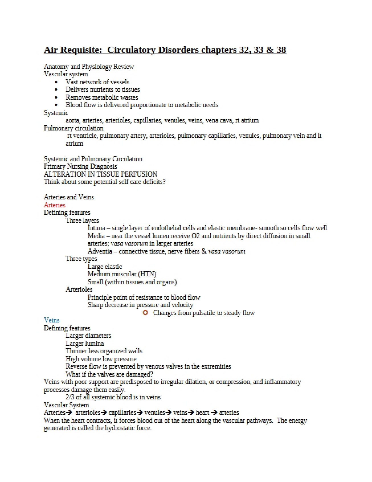 Fluid Balance Concepts for Adult Health