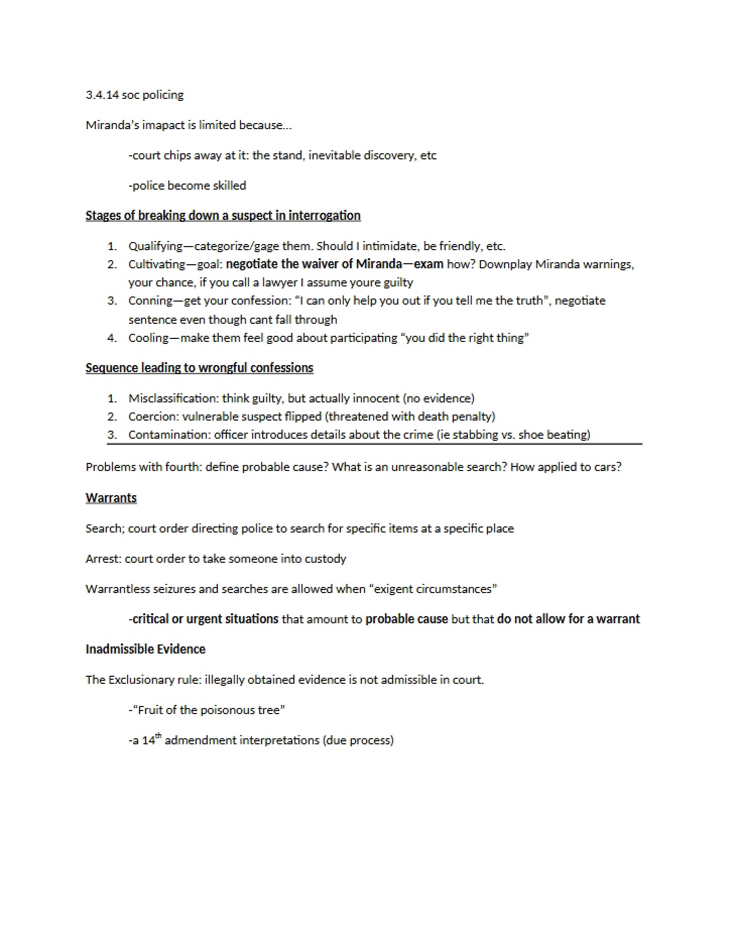Sociology of Policing