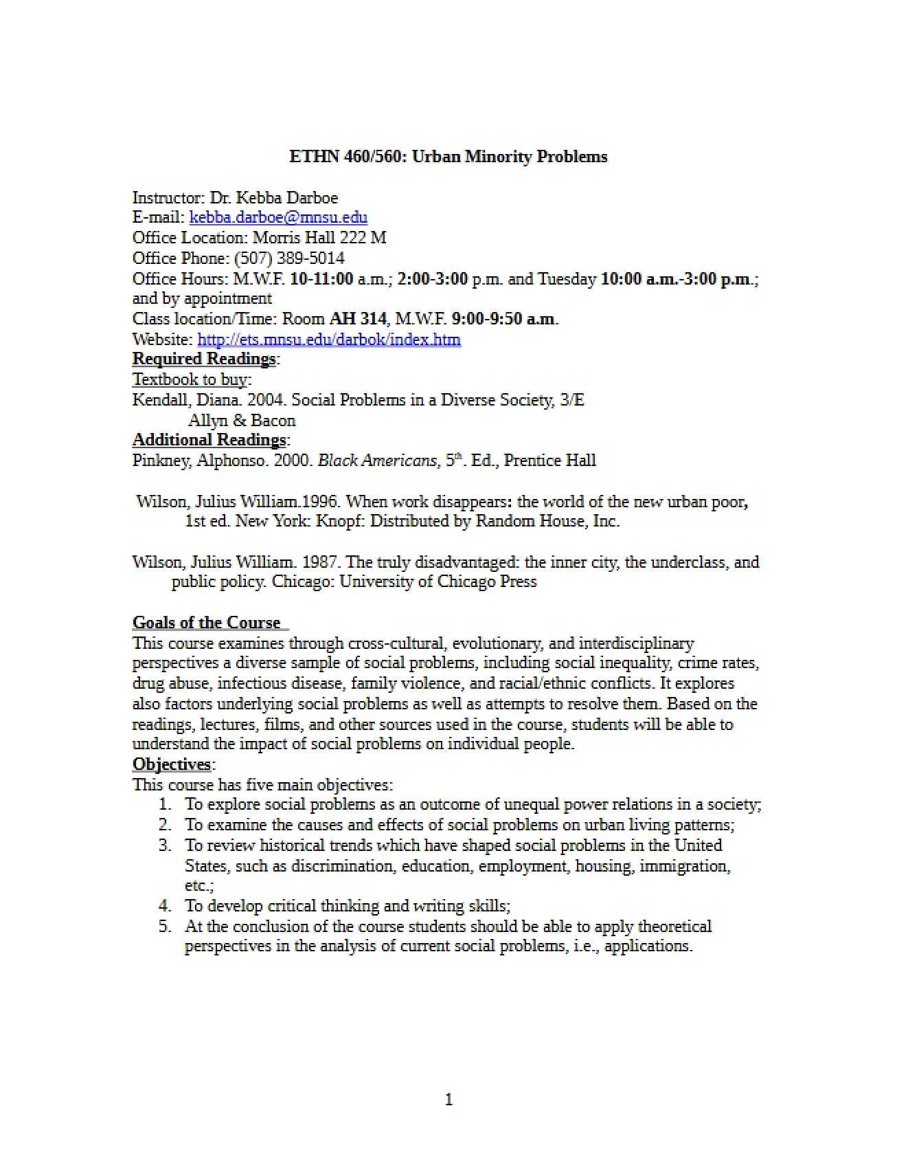ETHN 460 Syllabus