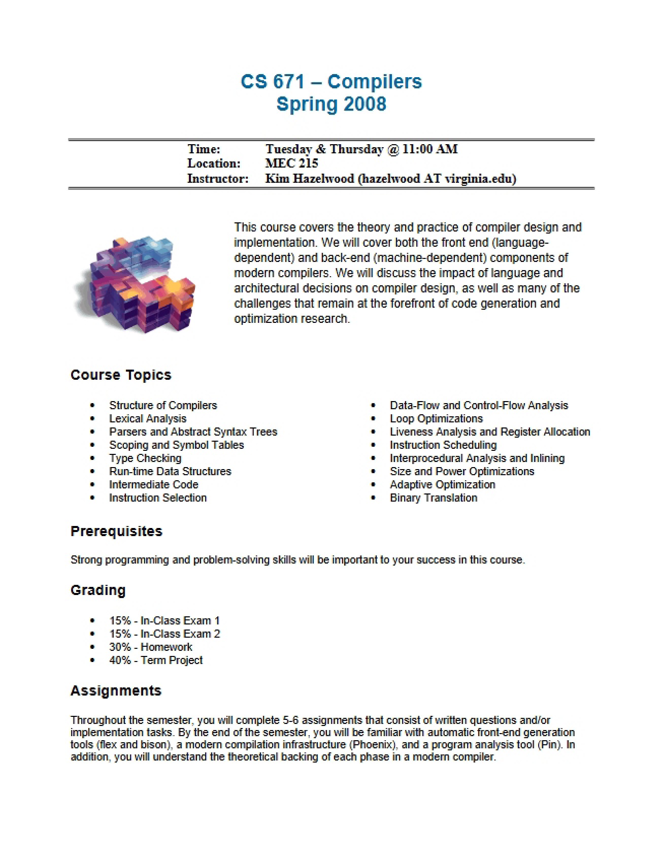 Course Outline