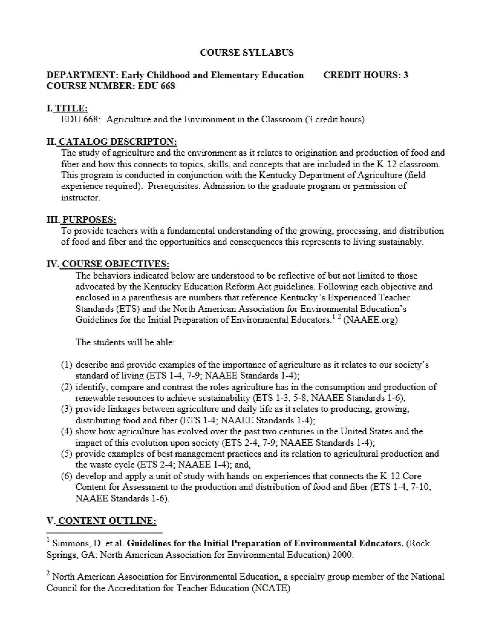 Syllabus