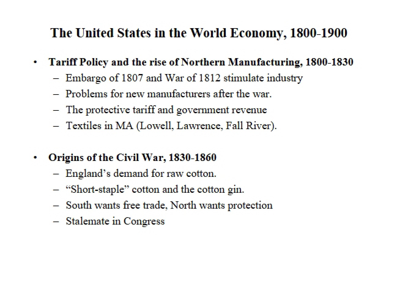 International Political Economy Classroom Discussion