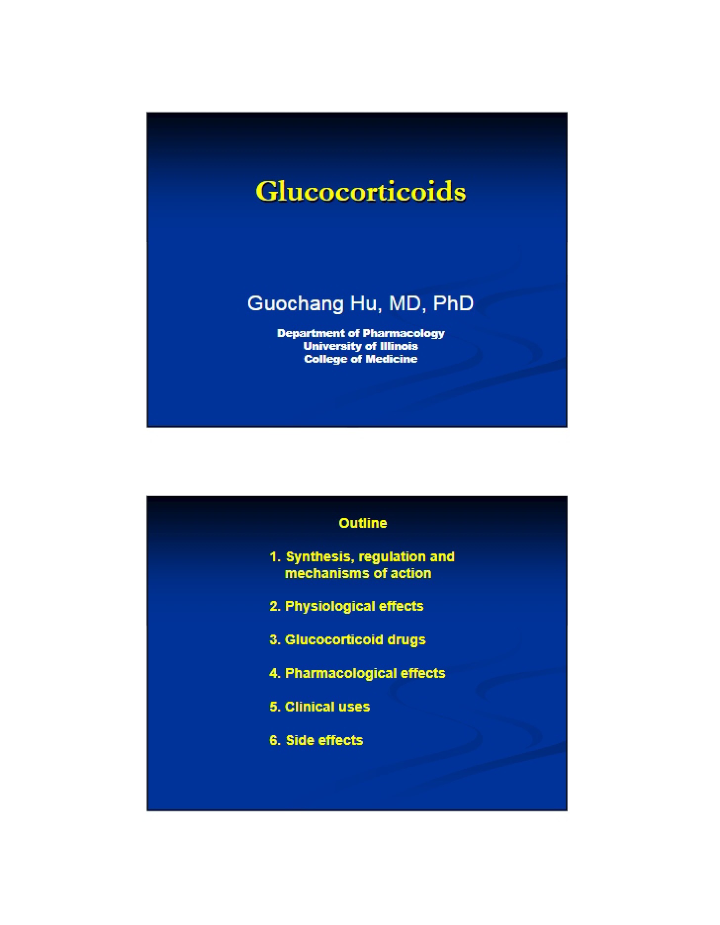 Steroids Corticosteroids