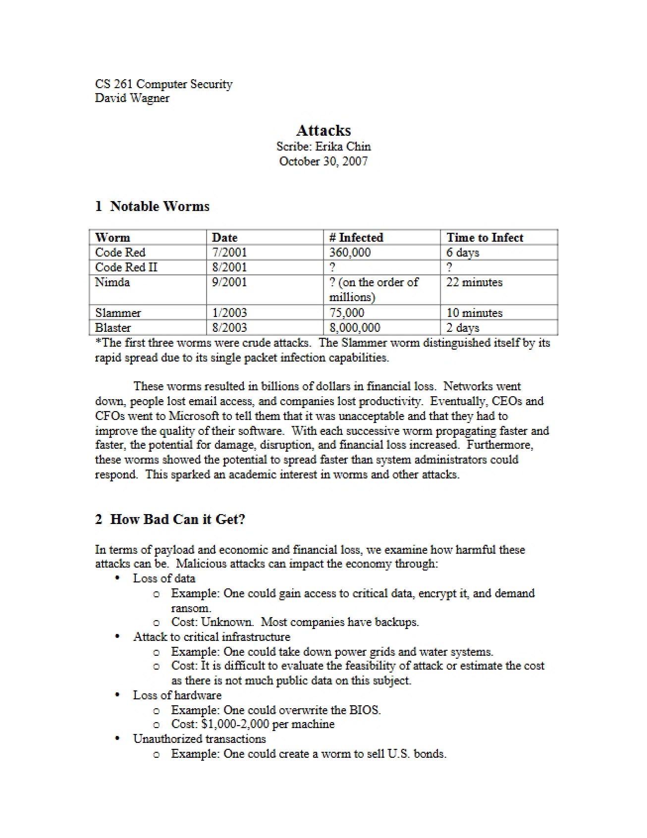 Structured Random Data Usage