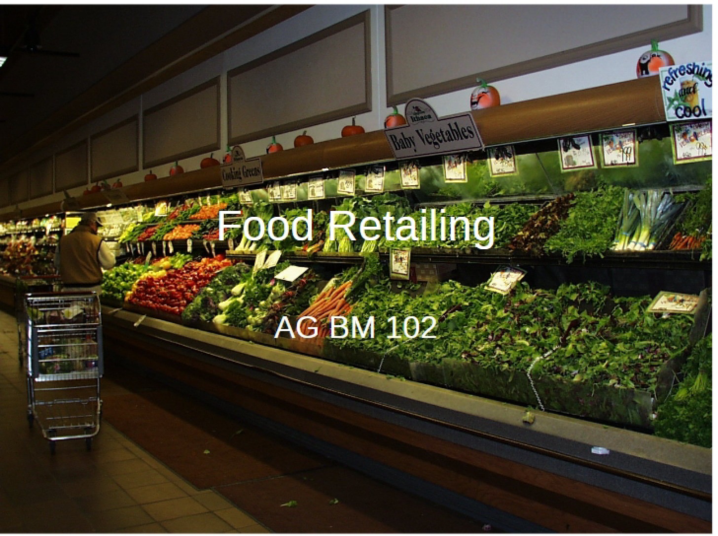 Retail Operations in Food Service
