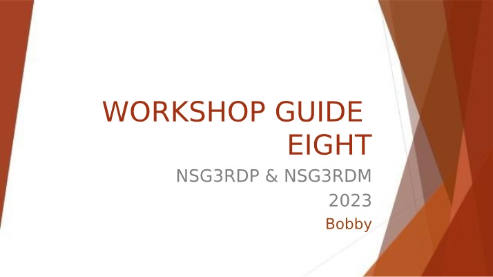 Workshop Guide for Recognizing and Responding to Acute Deterioration in Adult
