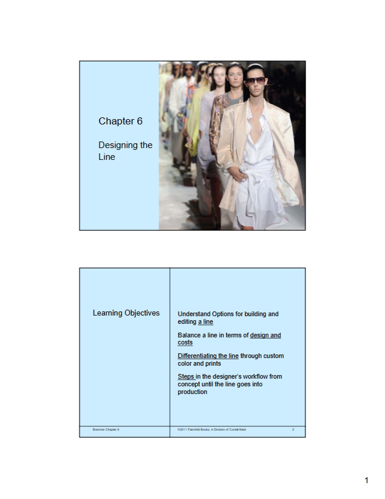Designing the Line
