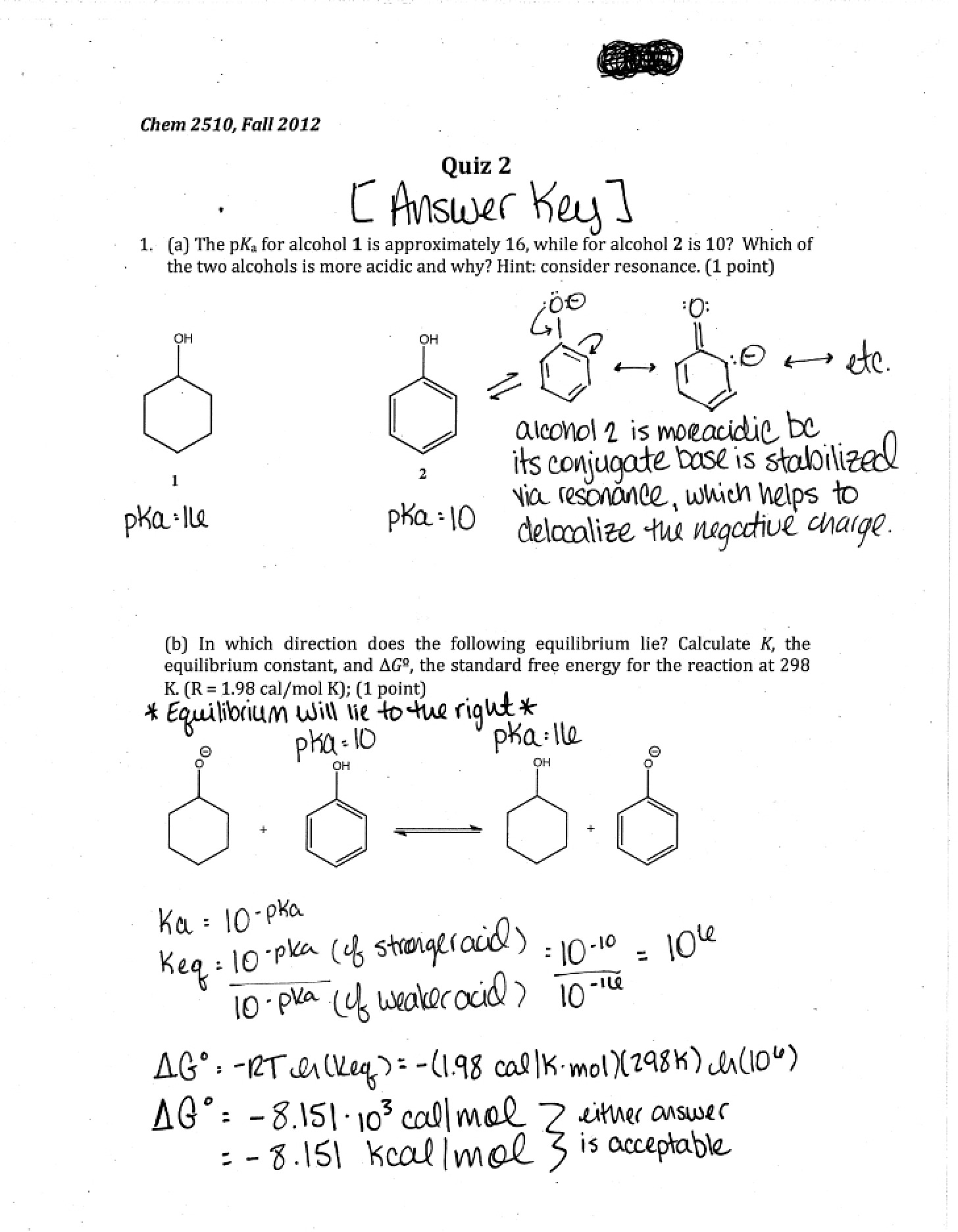 Second Quiz