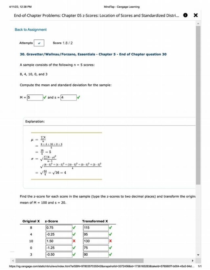 z-Scores Chapter 05