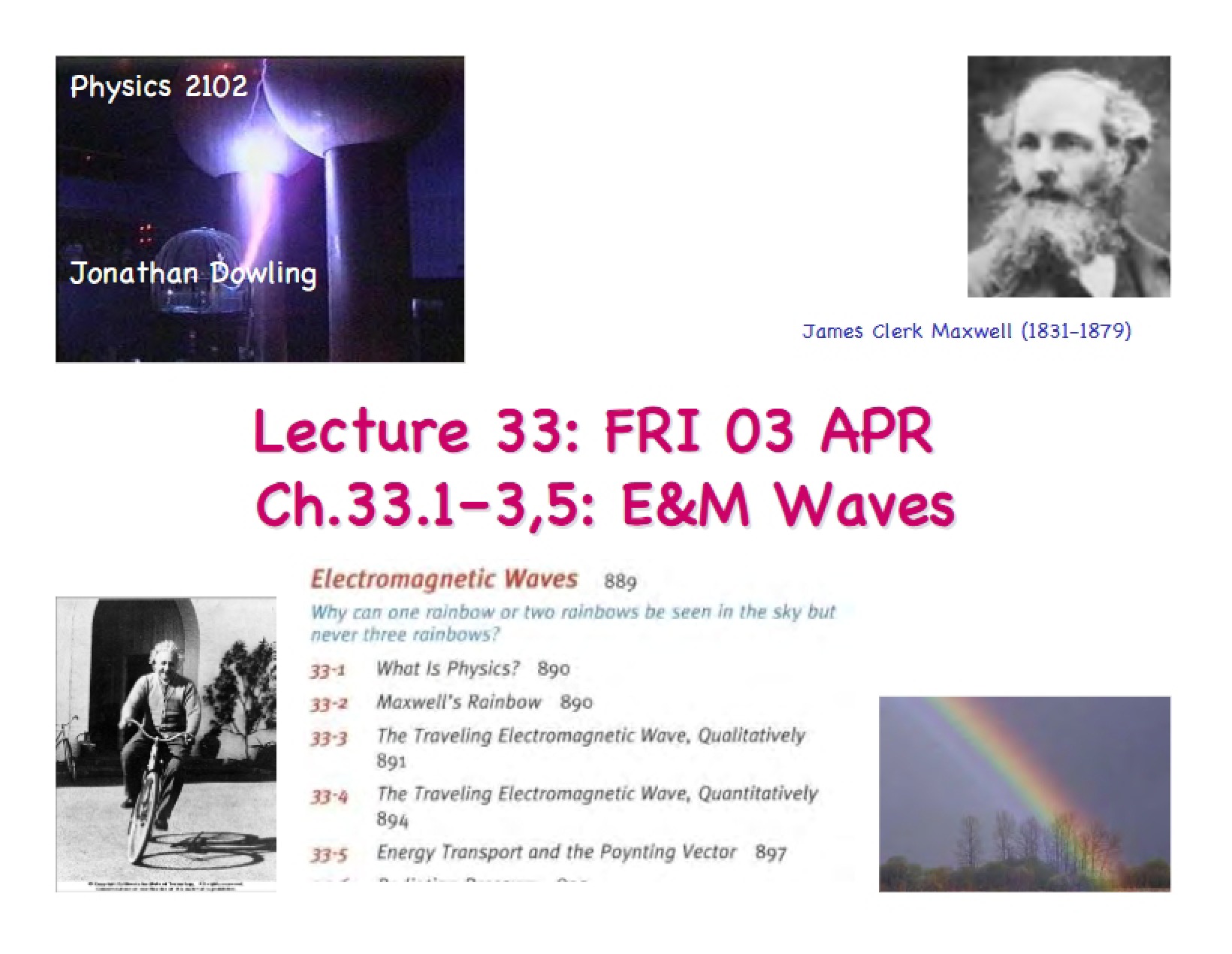 Electromagnetic Wave Concepts