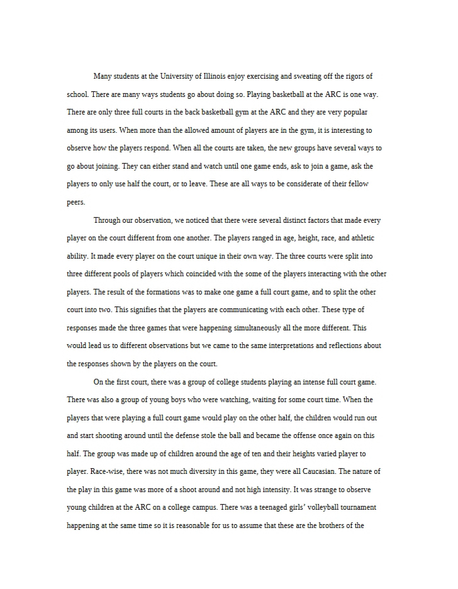 Academic Essay