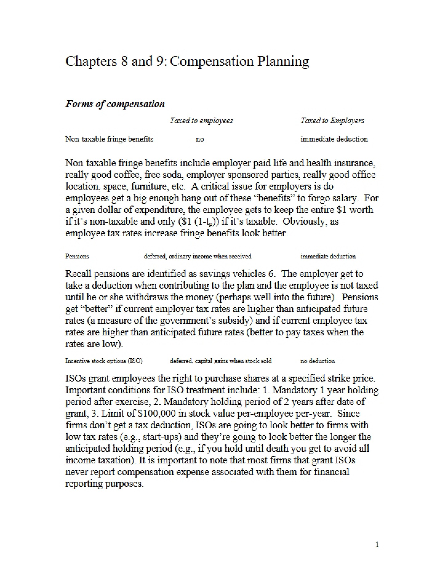 Additional Tax-Free Reorganizations