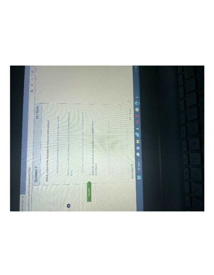 AA1 Course Quiz