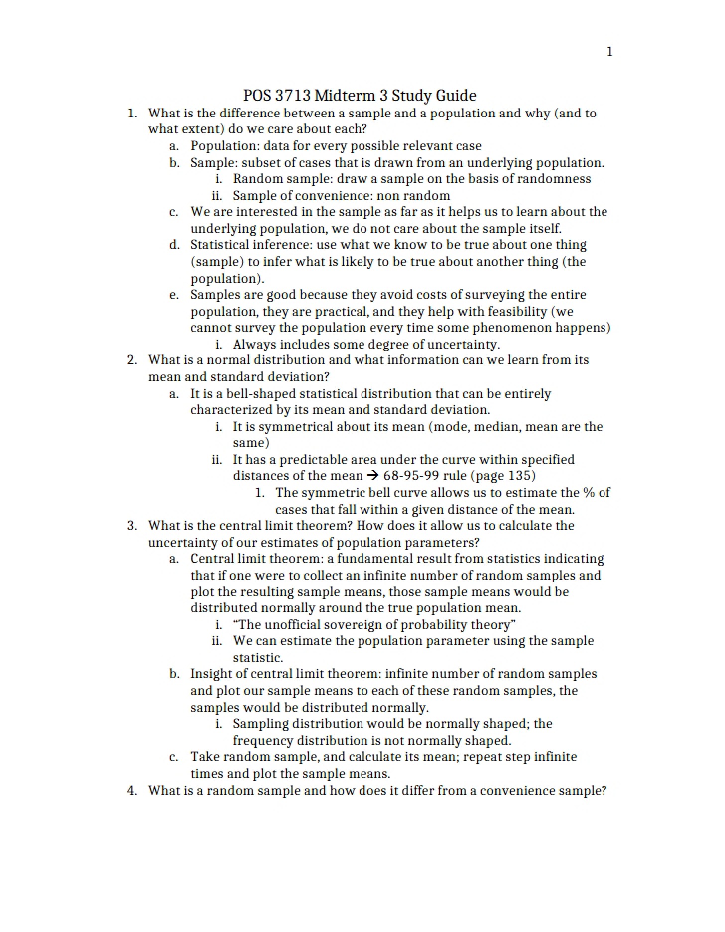 Guide Midterm 3