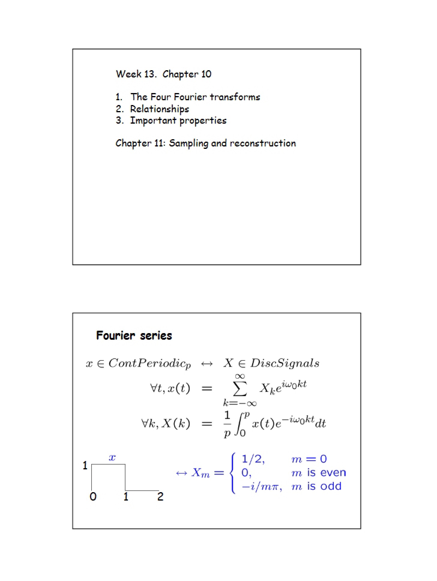 Course Materials