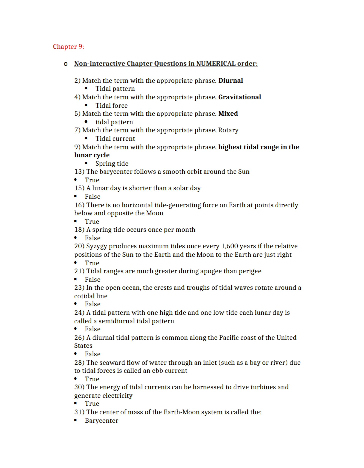 Review Guide
