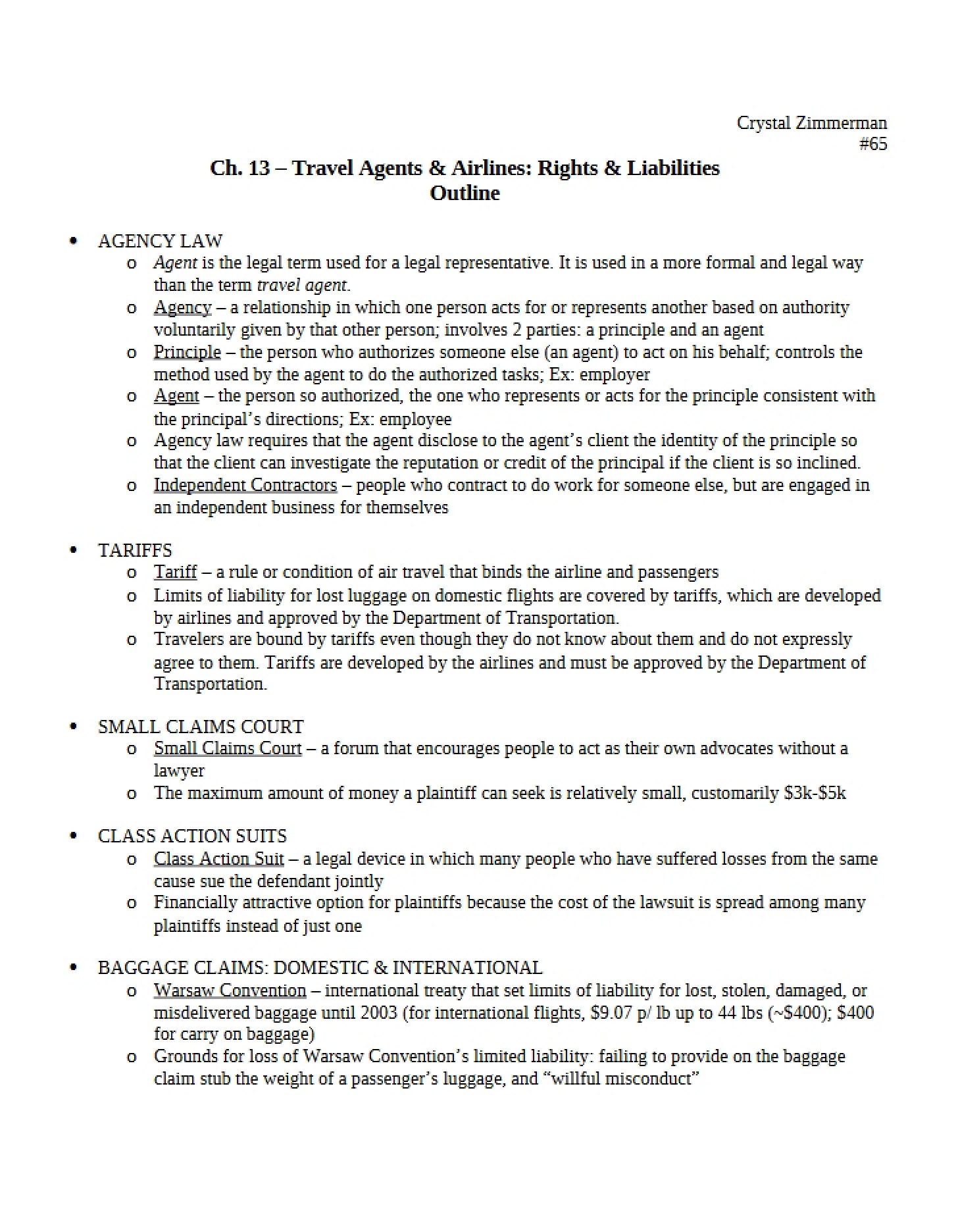 Aviation Industry and Travel Intermediaries