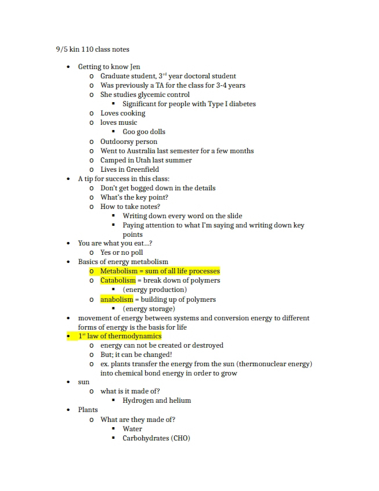KIN 110 Material (September 5, 2014)