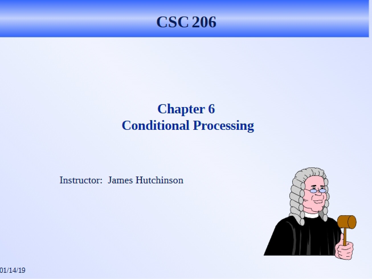 Processing Conditionals