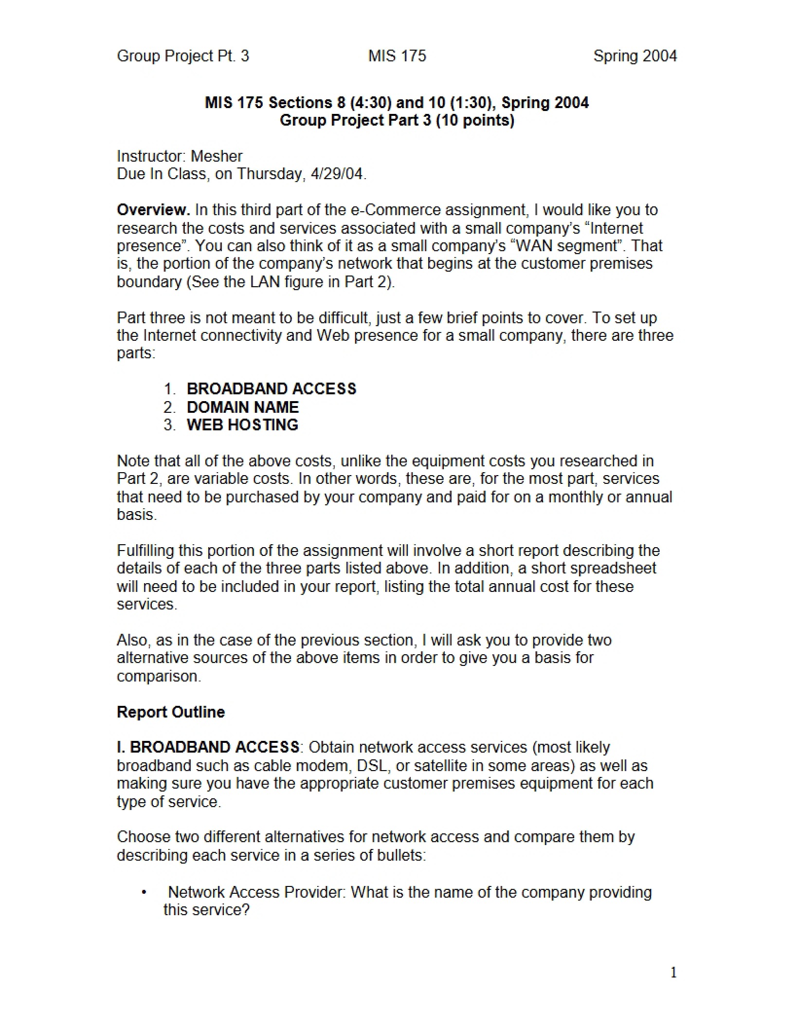 Concepts of Networking
