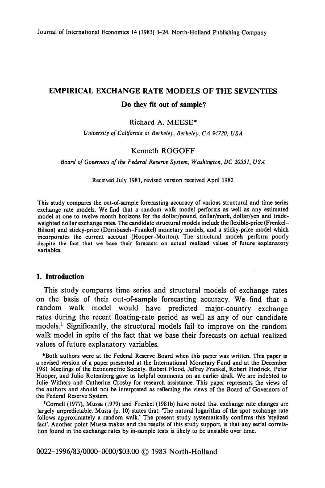 Predictive Modeling