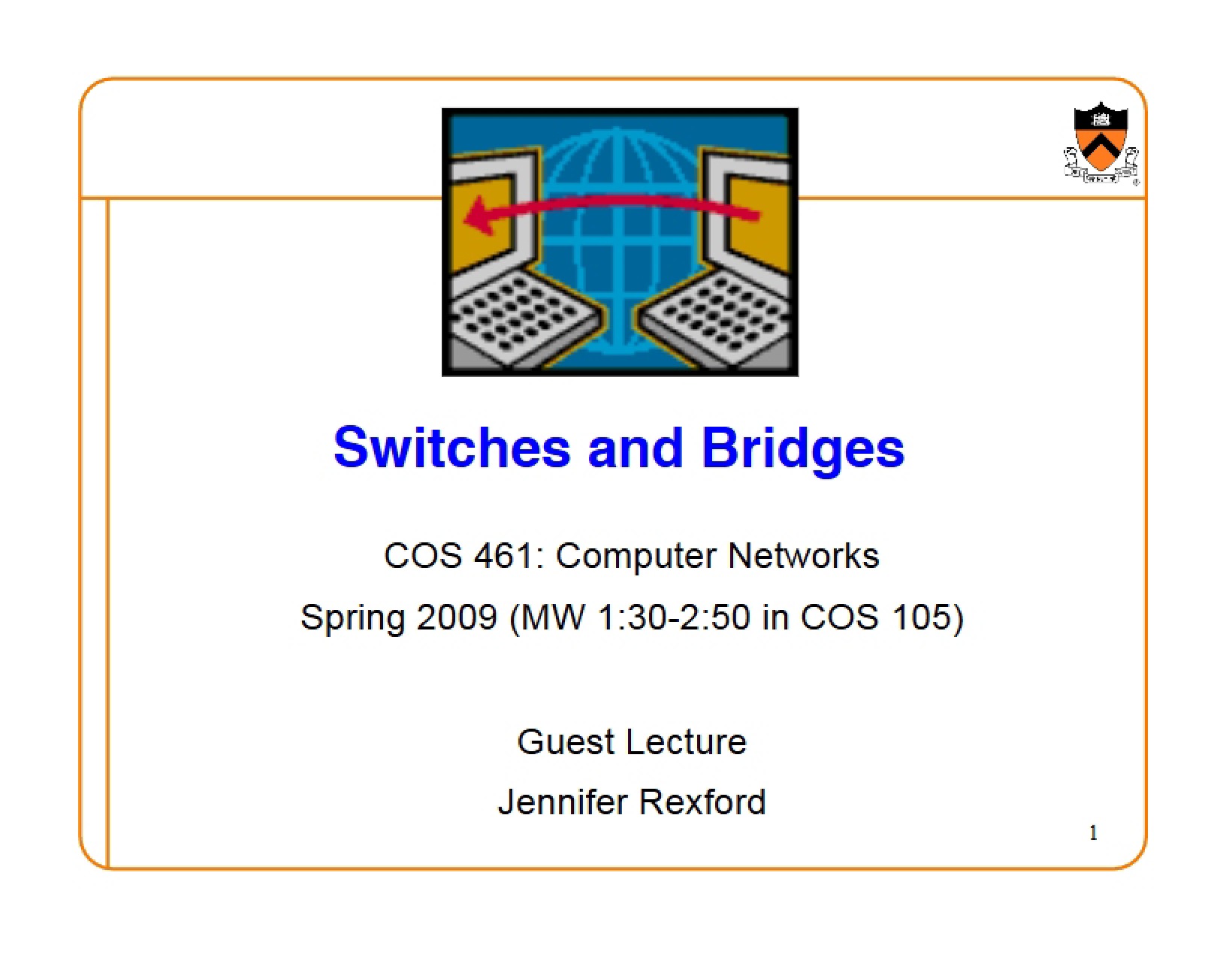 Lecture Objectives