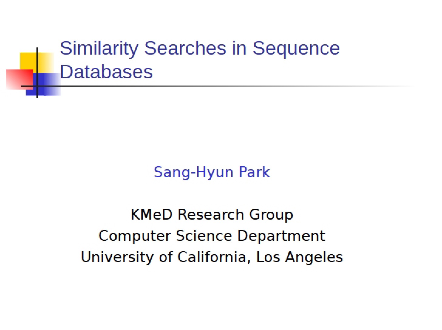 Similarity Search