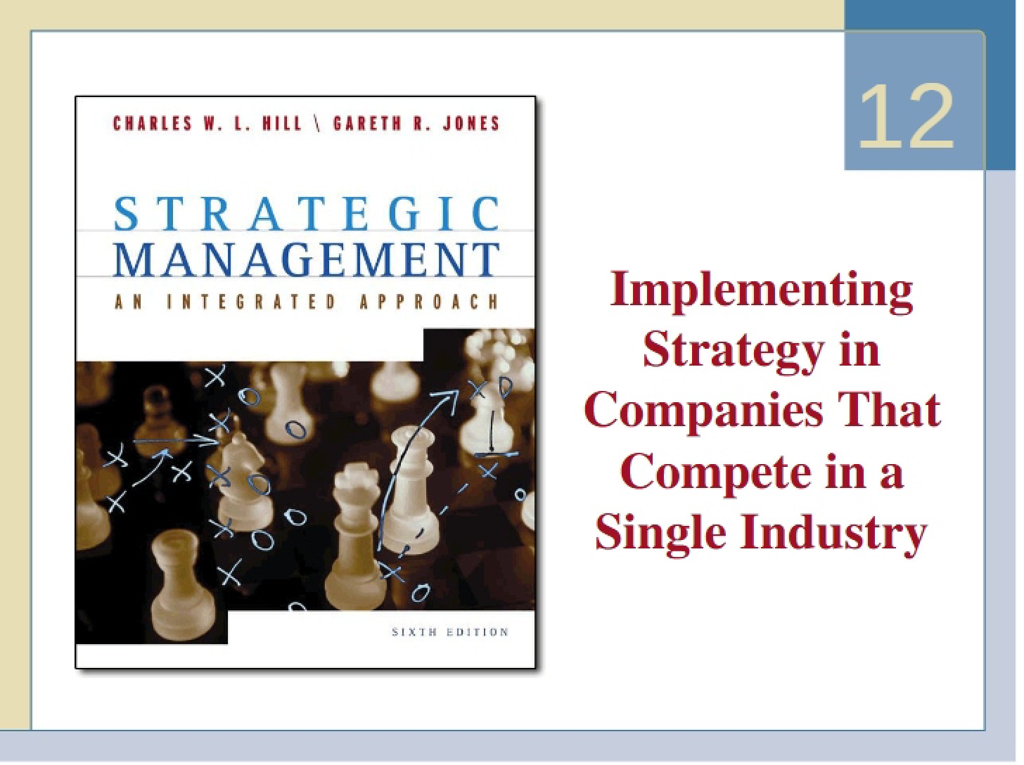 Single-Industry Strategic Implementation