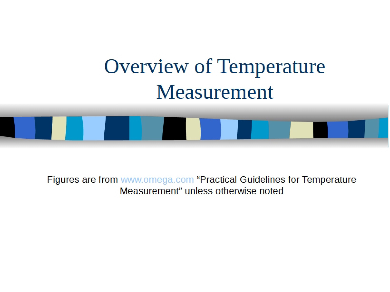 Temperature Measurement Overview