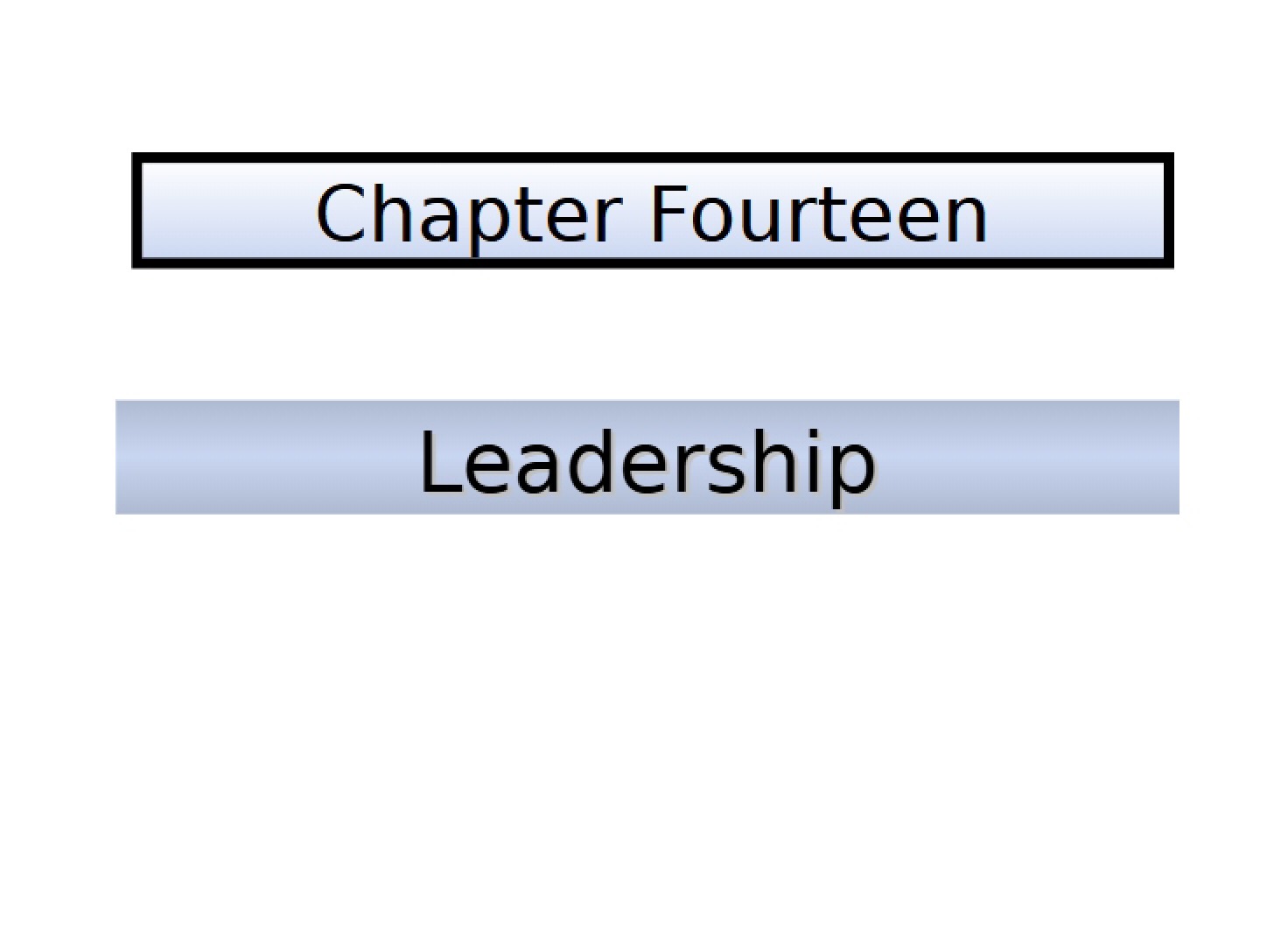 Work Motivation (Chapter 6)