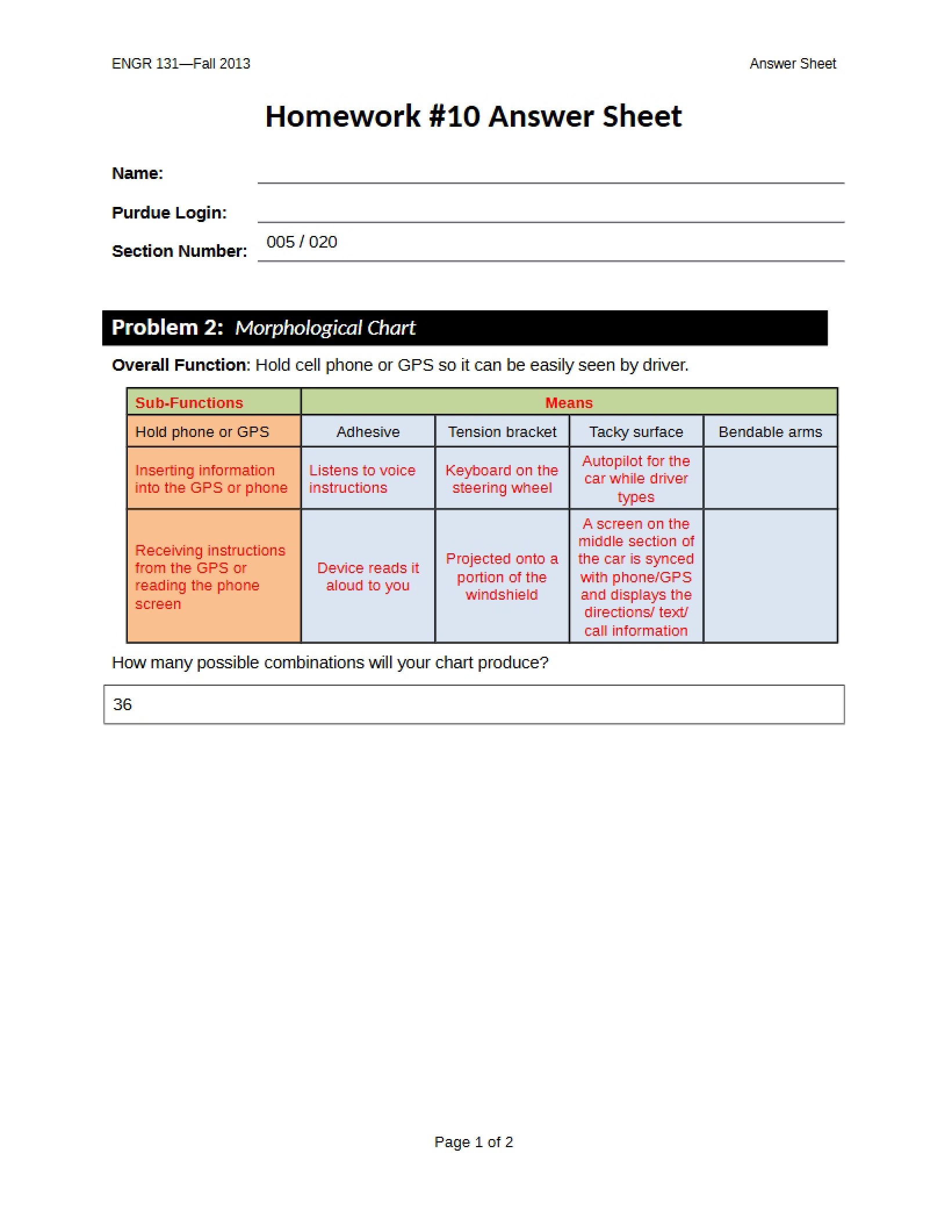 Assignment Number Ten