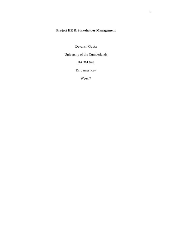 Week 7 Reflection for BADM 628