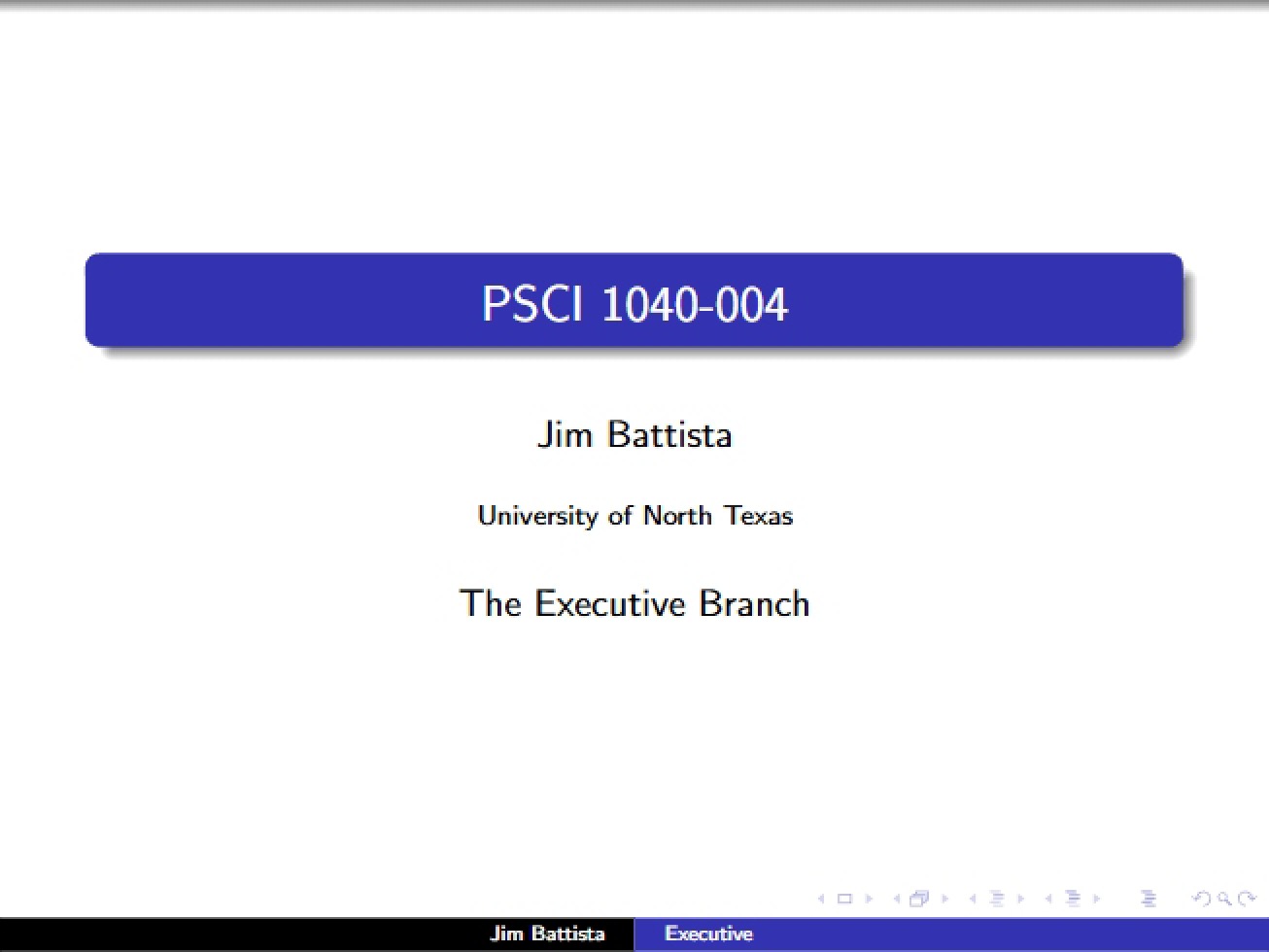 Executive Branch