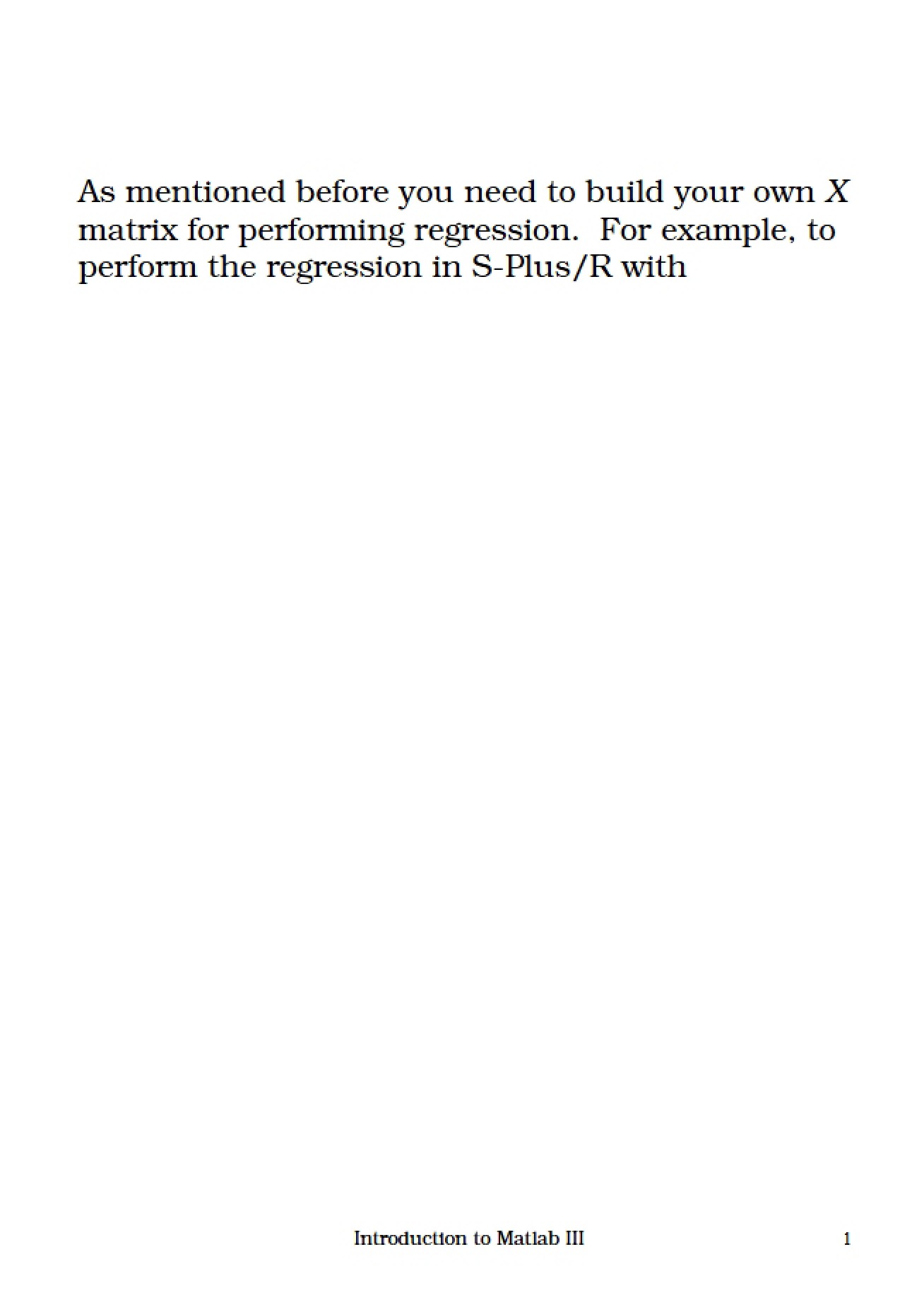 MATLAB Computing Guide
