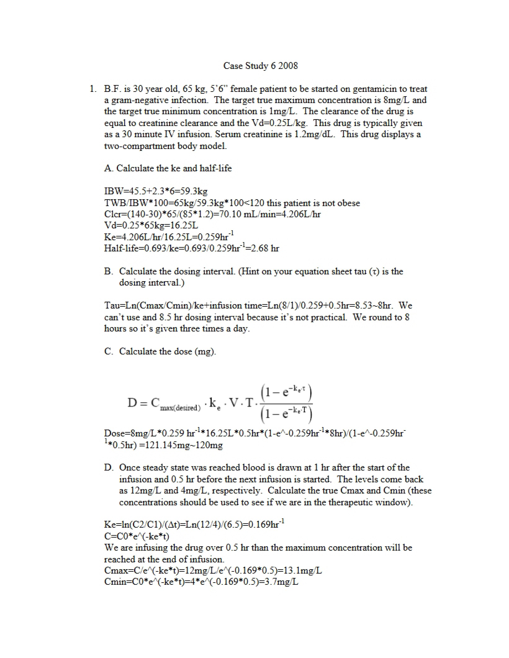 2008 Sixth Case Study
