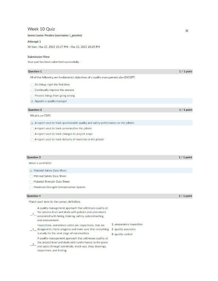 CONS6003 - Quiz for Week 10