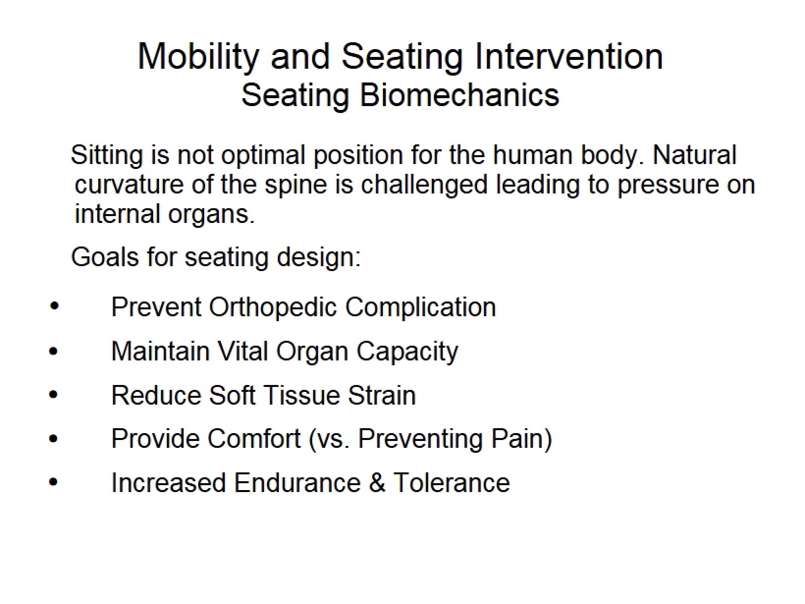 Mobility Lecture