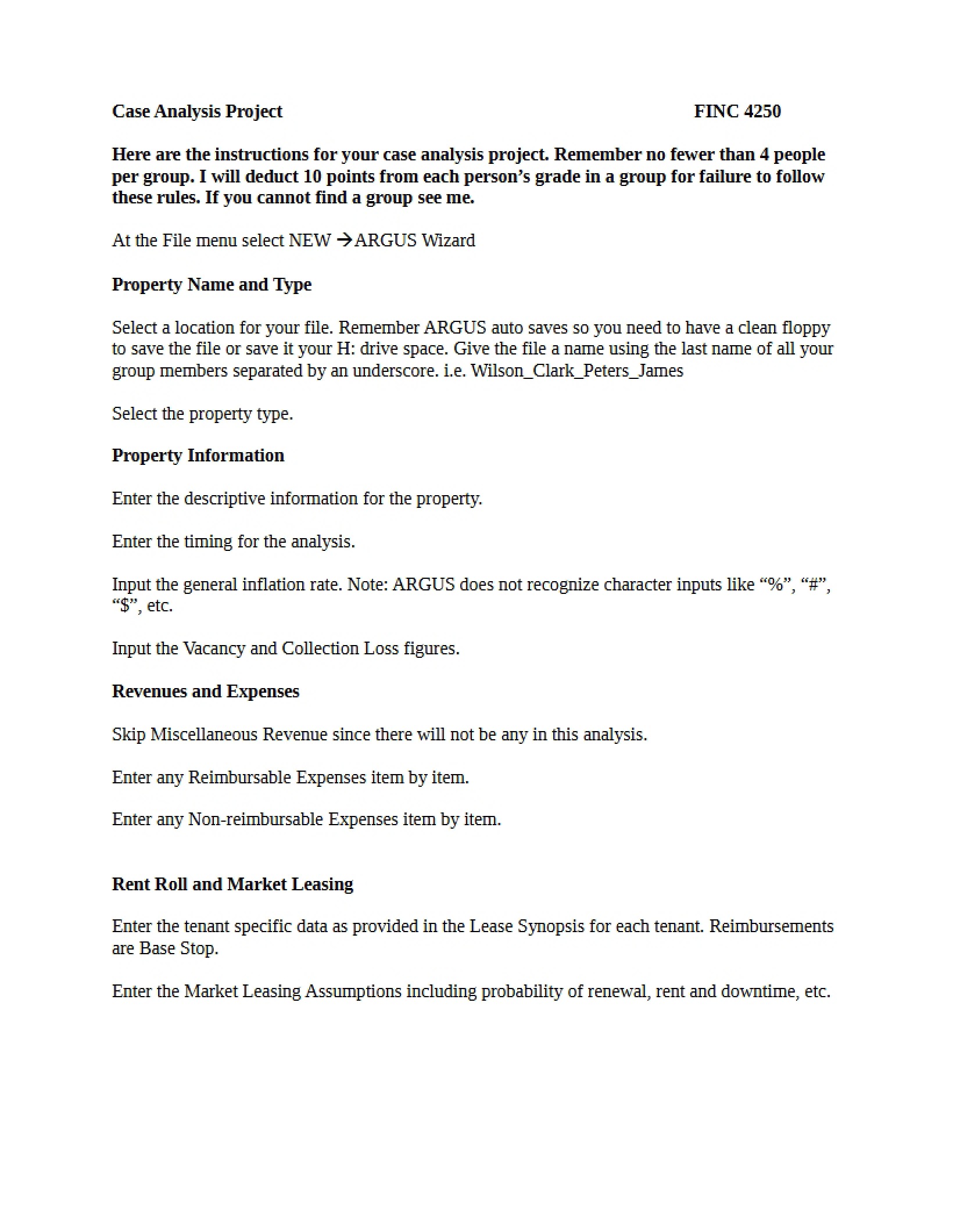 Strategic Case Analysis
