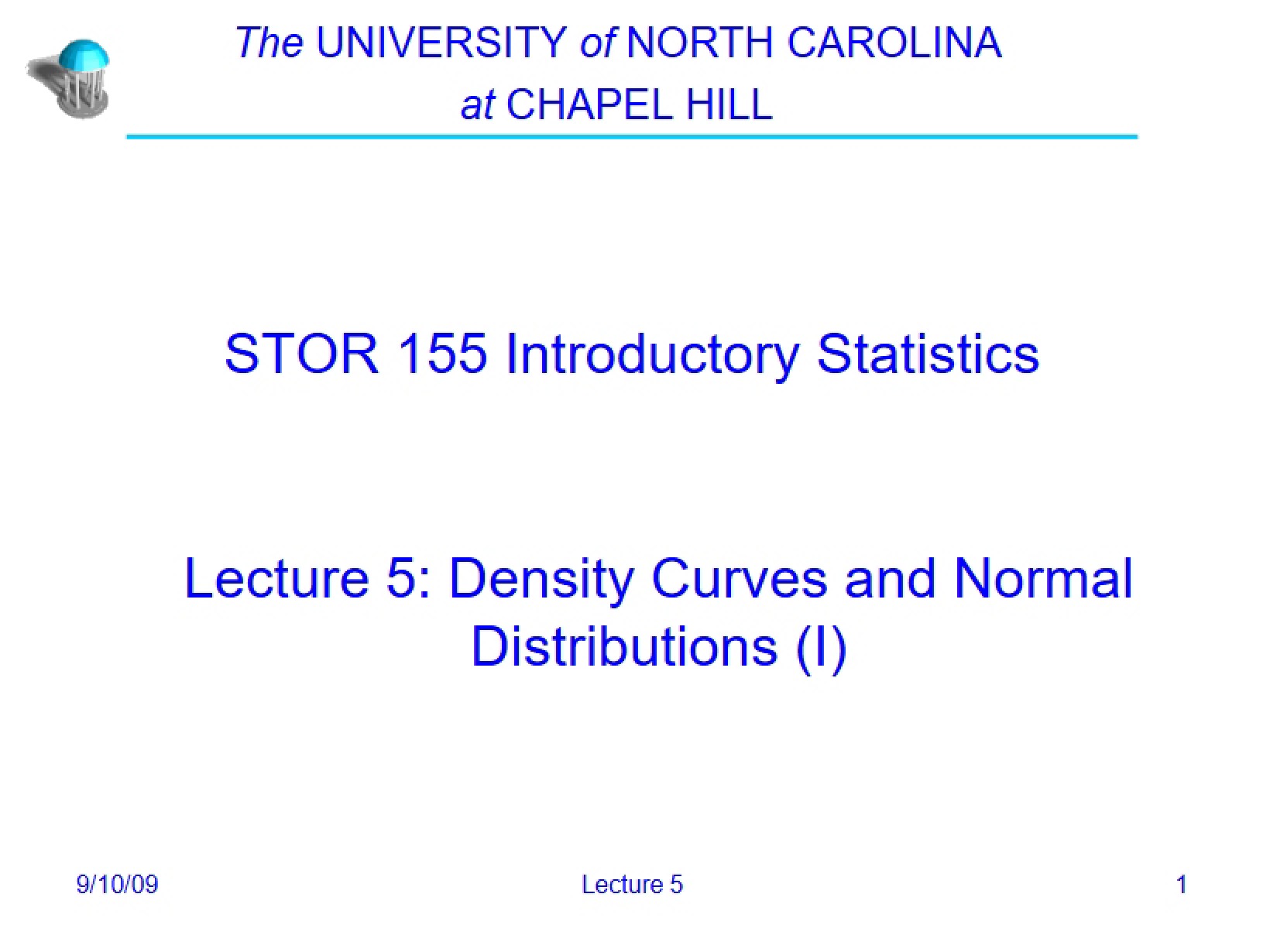 Normal Distributions and Density Curves (Part I)