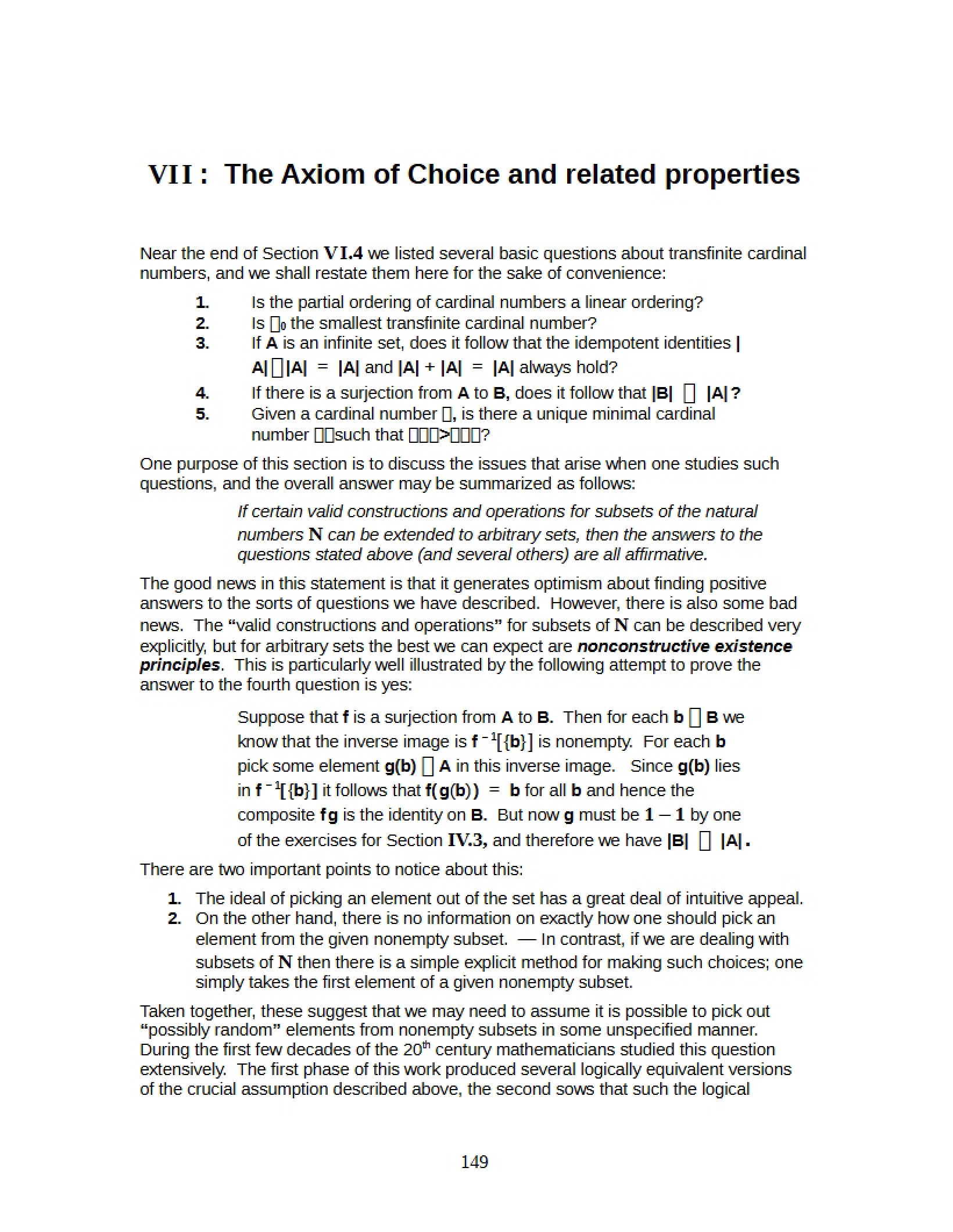 Related Properties and the Axiom of Choice