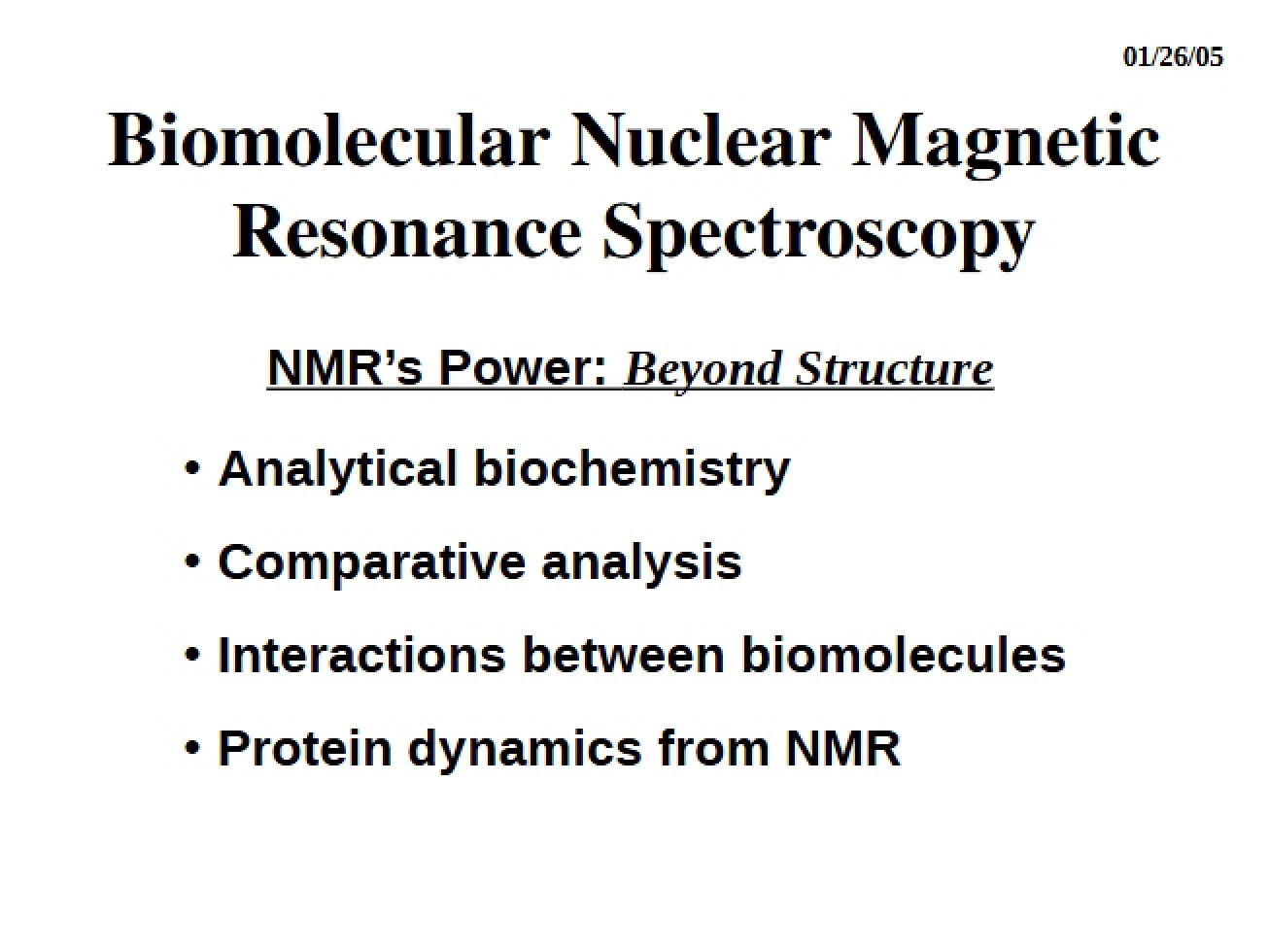 Guide for Studying - Intro Structural Biol