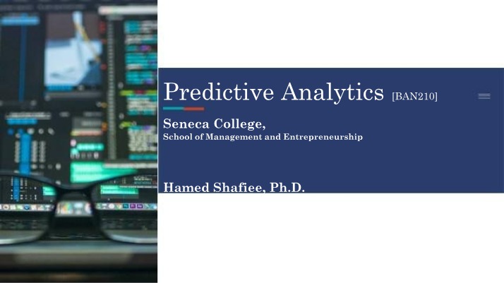 Predictive Modeling and Python - Introduction (BAN210 Week 1)