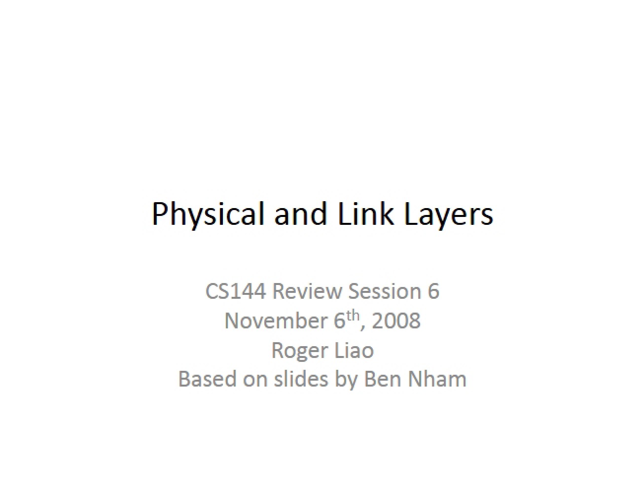 Computer Networking Lecture Notes (Set 23)