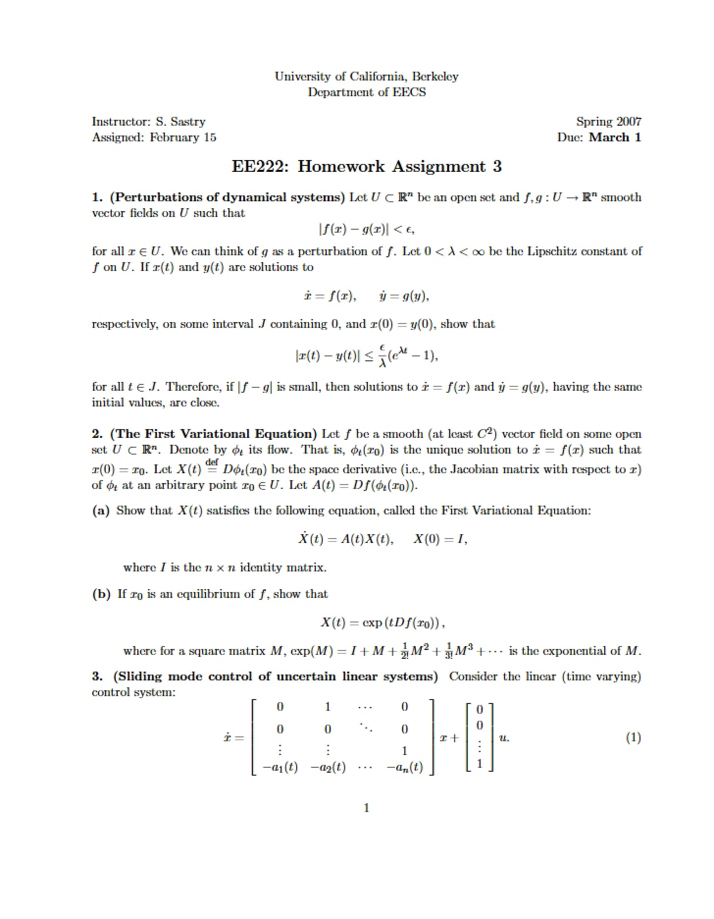 Take Home Assignment