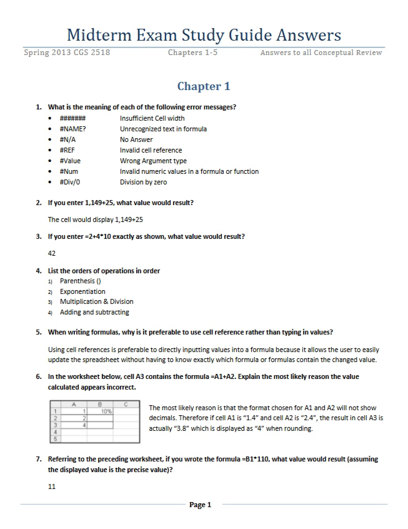 Midterm Examination - Part 4