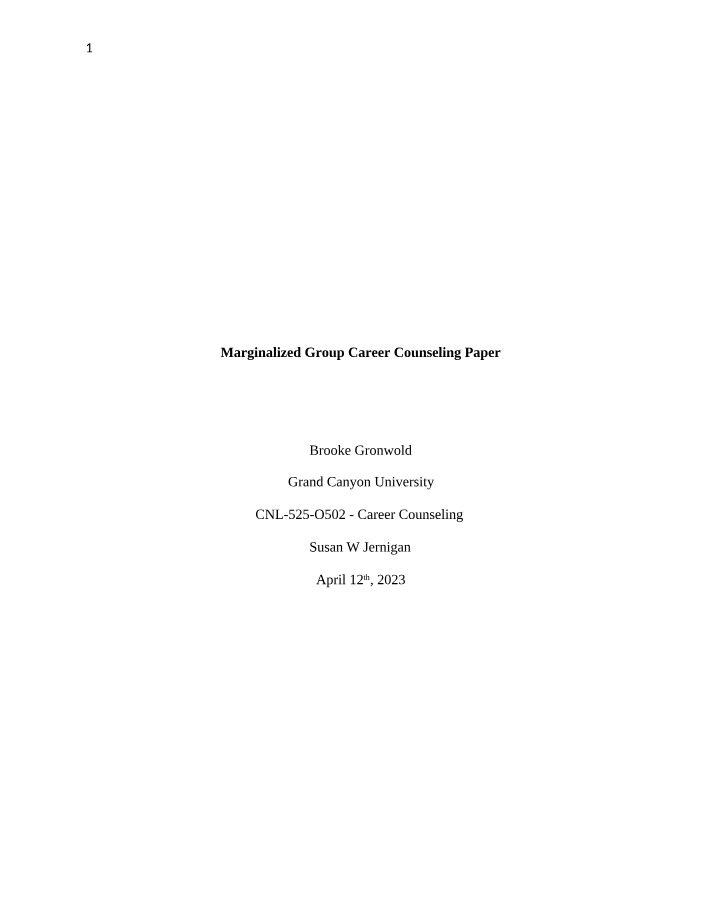 Empowering Single Parents - Group Career Counseling